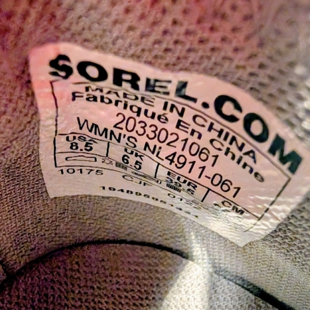 SOREL Out N About Slip-on Wedge Bootie Size 8.5 - Picture 14 of 14